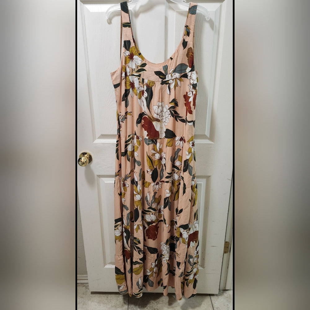 My Danielle Floral Sleeveless Dress - Multicolor